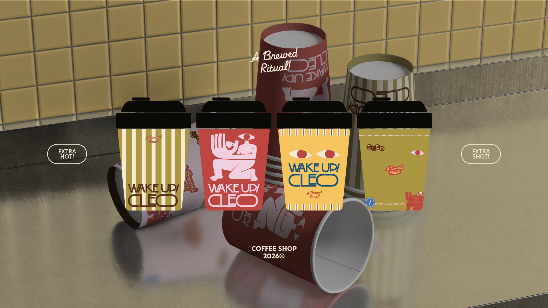WAKEUP! CLEO — Coffee Shop By the Sage Experience